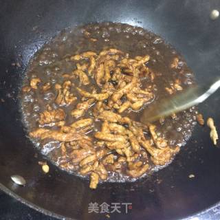 京酱肉丝的做法步骤：7