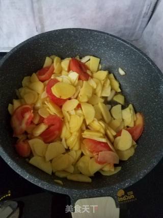 番茄土豆片的做法步骤：5