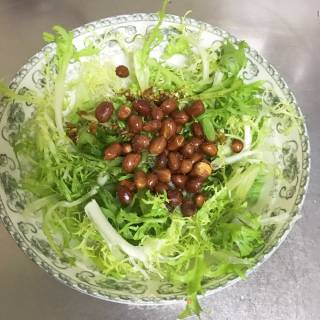 凉拌苦菊的做法步骤：6