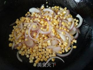 玉米炒洋葱的做法步骤：5