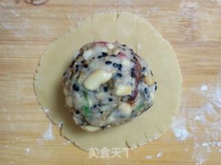 老五仁月饼的做法步骤：5