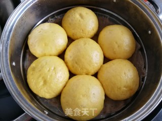 南瓜馒头的做法步骤：7