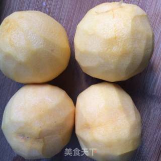 黄桃罐头的做法步骤：2