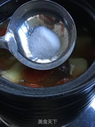 茭白排骨汤的做法步骤：9
