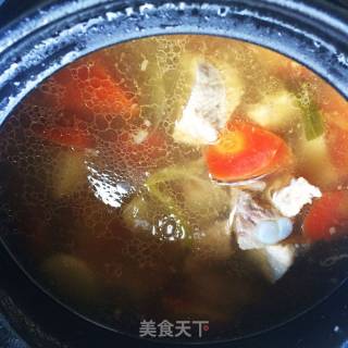茭白排骨汤的做法步骤：10