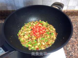 彩蔬碎肉的做法步骤：8