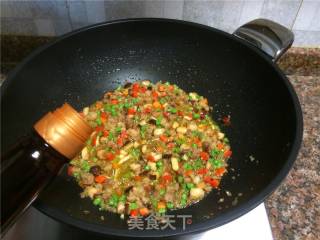 彩蔬碎肉的做法步骤：10
