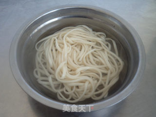 香干肉丁酱拌面的做法步骤：10
