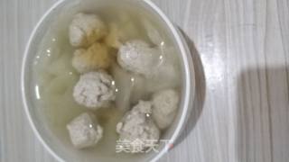 手工冬瓜丸子汤的做法步骤：13