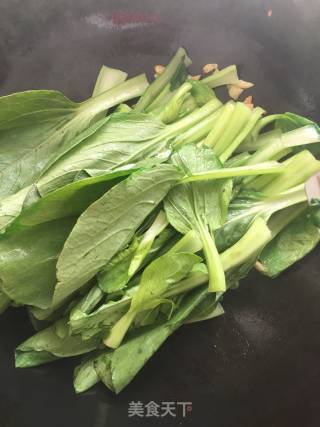 蒜香油菜的做法步骤：3