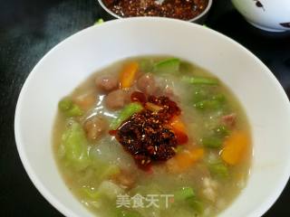 西安肉丸胡辣汤（多图，附带饼和油泼辣椒的做法）的做法步骤：25