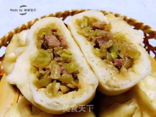 芸豆香肉蒸包的做法步骤：15
