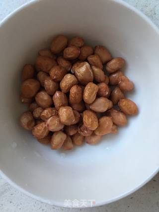 香酥花生豆的做法步骤：1