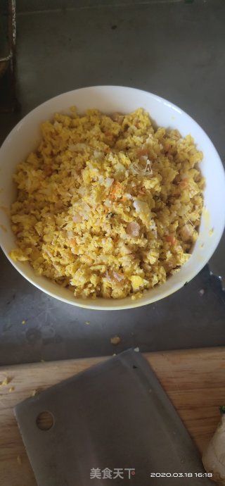 青菜肉馅饺子的做法步骤：4