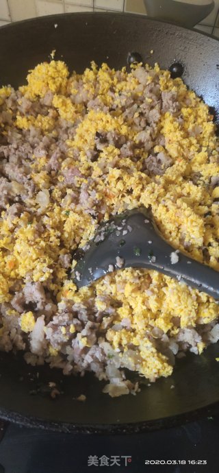 青菜肉馅饺子的做法步骤：7