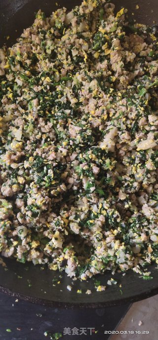 青菜肉馅饺子的做法步骤：9