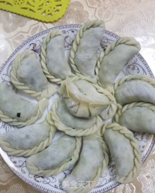 青菜肉馅饺子的做法步骤：10