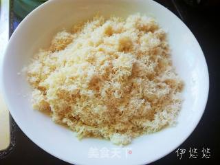 海苔肉松蛋糕的做法步骤：1