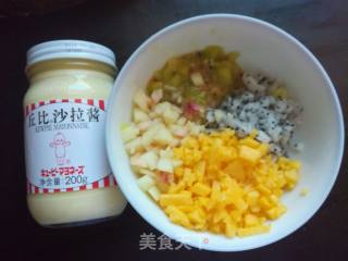 海苔肉松蛋糕的做法步骤：3