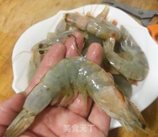 蒜蓉番茄㸆虾#海鲜#的做法步骤：2