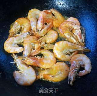 蒜蓉番茄㸆虾#海鲜#的做法步骤：5