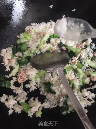 蔬菜炒饭的做法步骤：7