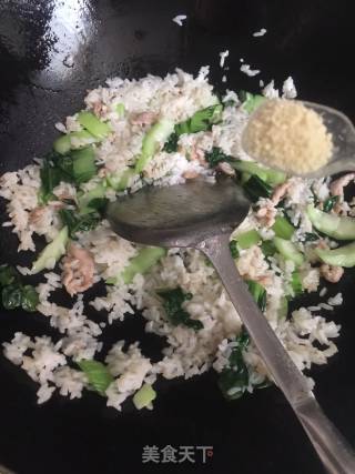 蔬菜炒饭的做法步骤：8