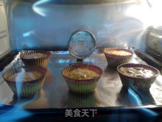 荔枝风味黄桃红茶马芬的做法步骤：11