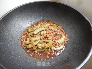 #下饭菜#酱香肉末焖扁豆的做法步骤：6