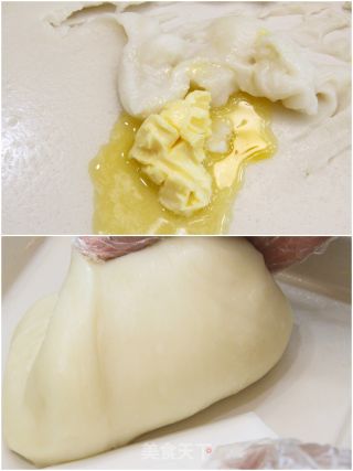 网红拉丝月饼的做法步骤：6