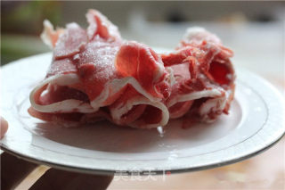 尖椒肥牛炒土豆片的做法步骤：4