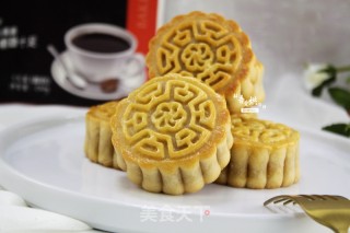 自制经典的五仁月饼的做法步骤：16