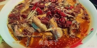 水煮鳝片的做法步骤：11