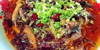 水煮鳝片的做法步骤：12