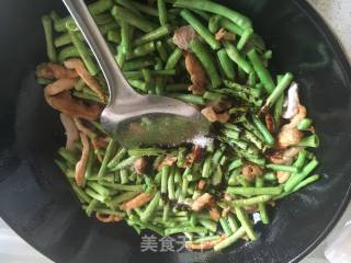 豇豆烧肉的做法步骤：7