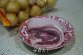 面筋塞榨菜鲜肉的做法步骤：1