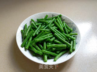 豆角炒肉丝的做法步骤：5