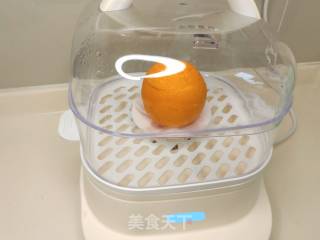 香橙蛋羹，甜甜的蛋的做法步骤：6