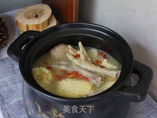 #初秋养生#黄豆凤爪猪蹄汤的做法步骤：5