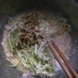 包菜鸡蛋饼的做法步骤：4