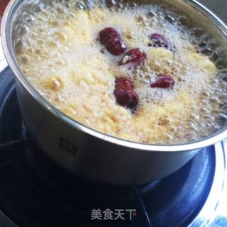 红糖甜酒蛋花的做法步骤：6