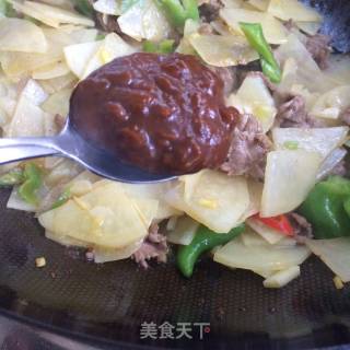 牛肉炒土豆片的做法步骤：8
