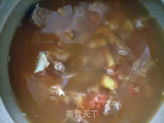 西红柿土豆炖牛腩的做法步骤：9