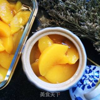 自制黄桃罐头的做法步骤：11