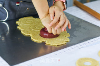 高纤维燕麦饼干的做法步骤：7