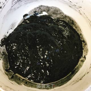 炭黑蛋糕的做法步骤：3