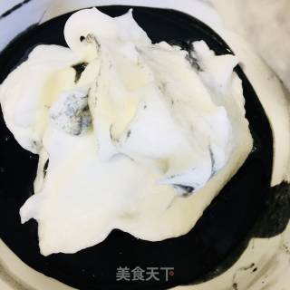 炭黑蛋糕的做法步骤：7