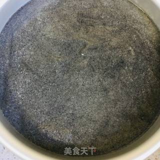 炭黑蛋糕的做法步骤：8
