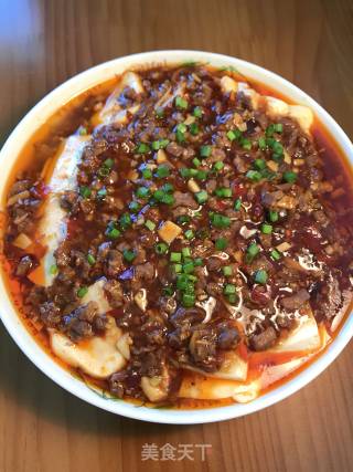 肉末蒸豆腐的做法步骤：10