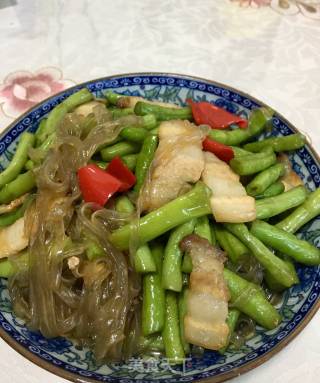 豇豆炒粉条的做法步骤：19